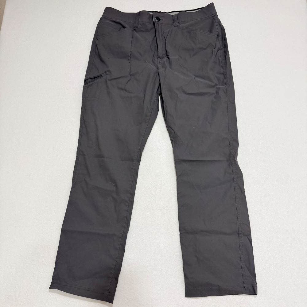 Orvis Performance Tech Mens Pants Gray Hiking Gorpcore Minimalist Sz 36x30